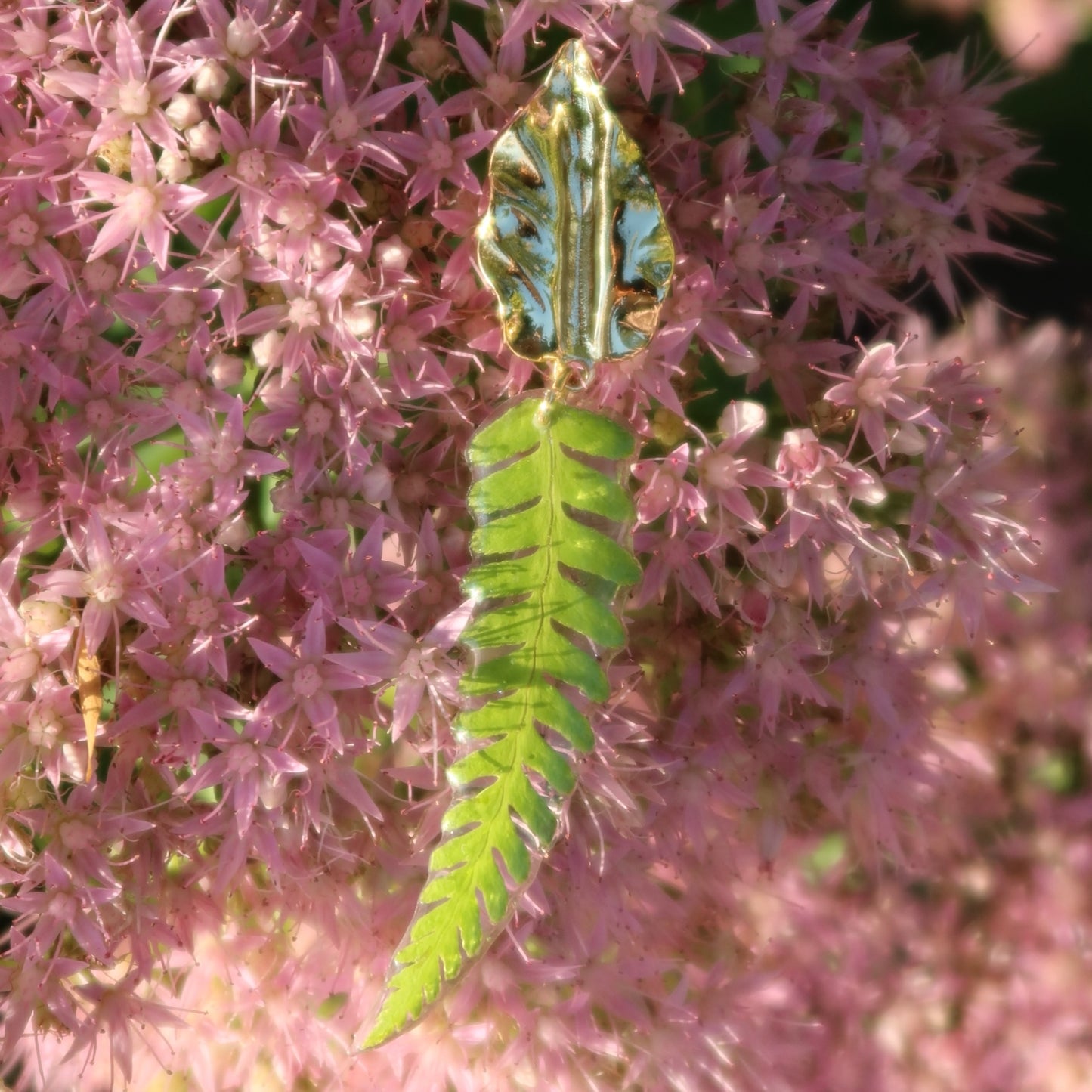 Blatt-Ohrringe